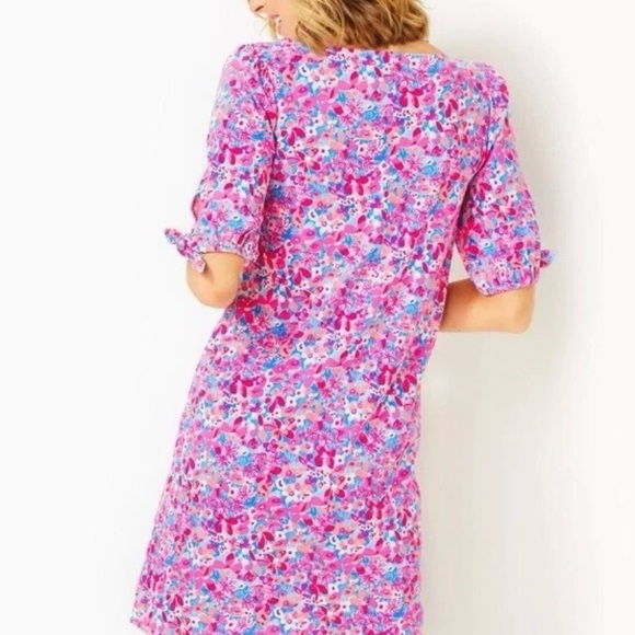 Lilly Pulitzer Easley Short Sleeve Dress!  Medium!  EUC! - Picture 3 of 4